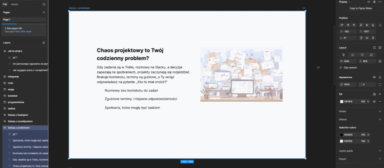 Opis problemów z zarządzaniem projektami bez kontekstu i terminów